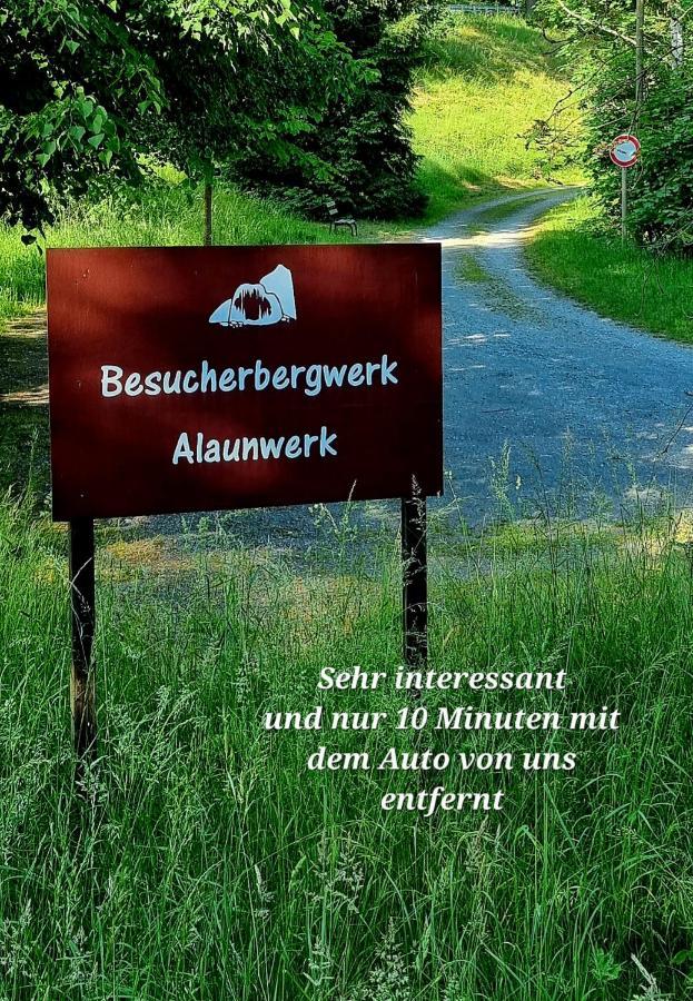 Ferienwohnung "Blick Mylau" - Naehe Freizeitpark Plohn & Weltgroesster Ziegelsteinbruecke Reichenbach im Vogtland Luaran gambar